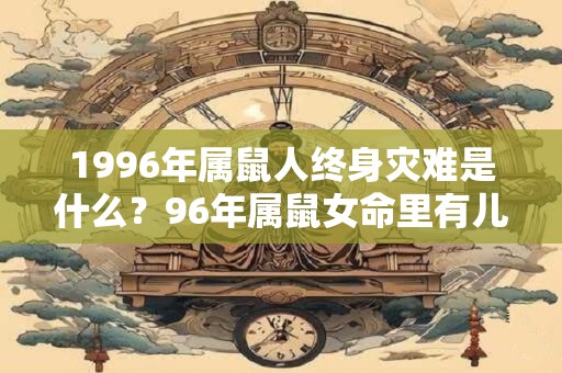 1996年属鼠人终身灾难是什么？96年属鼠女命里有儿子吗？