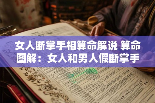女人断掌手相算命解说 算命图解：女人和男人假断掌手相图解大全