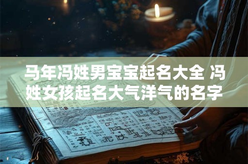 马年冯姓男宝宝起名大全 冯姓女孩起名大气洋气的名字