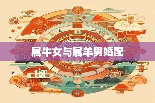 属牛女与属羊男婚配