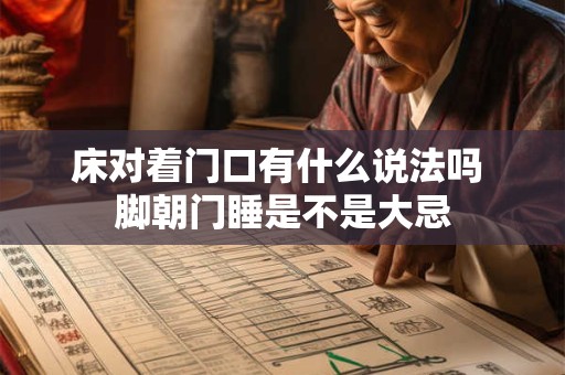 床对着门口有什么说法吗 脚朝门睡是不是大忌