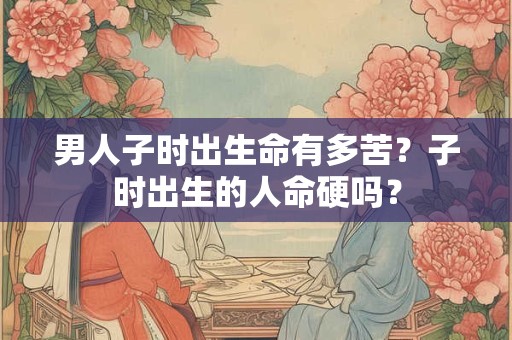 男人子时出生命有多苦？子时出生的人命硬吗？