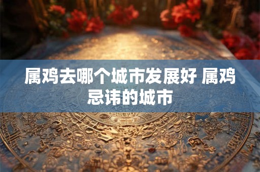 属鸡去哪个城市发展好 属鸡忌讳的城市