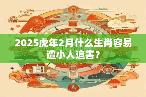 2026虎年2月什么生肖容易遭小人迫害？