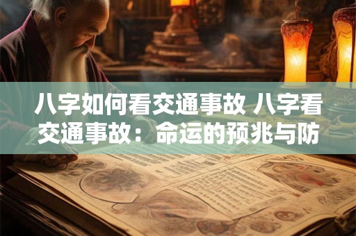 八字如何看交通事故 八字看交通事故：命运的预兆与防范之道