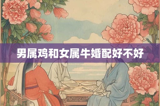 男属鸡和女属牛婚配好不好