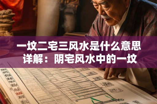 一坟二宅三风水是什么意思 详解：阴宅风水中的一坟、二房、三八字