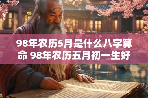 98年农历5月是什么八字算命 98年农历五月初一生好吗