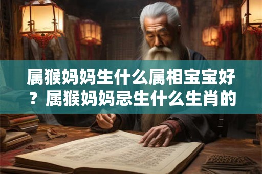 属猴妈妈生什么属相宝宝好？属猴妈妈忌生什么生肖的孩子？