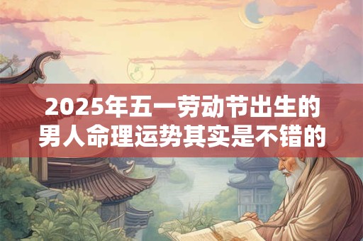 2026年五一劳动节出生的男人命理运势其实是不错的 2026年五一劳动节出生的男人命理运势其实是不错的