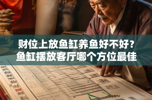 财位上放鱼缸养鱼好不好？鱼缸摆放客厅哪个方位最佳？
