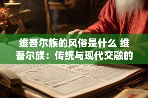维吾尔族的风俗是什么 维吾尔族：传统与现代交融的神秘风俗