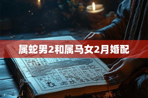 属蛇男2和属马女2月婚配