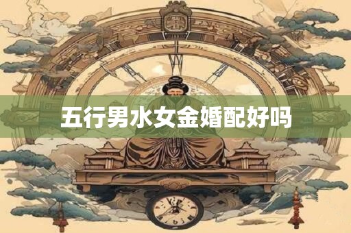 五行男水女金婚配好吗