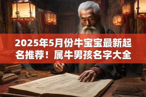 2025年5月份牛宝宝最新起名推荐!属牛男孩名字大全! 2025年5月份牛宝宝最新起名推荐!属牛男孩名字大全!