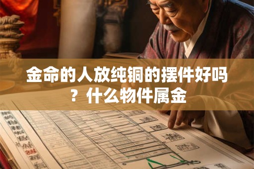 金命的人放纯铜的摆件好吗?什么物件属金 金命的人放纯铜的摆件好吗?什么物件属金
