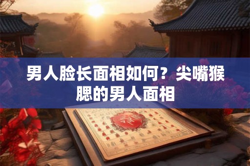 男人脸长面相如何？尖嘴猴腮的男人面相