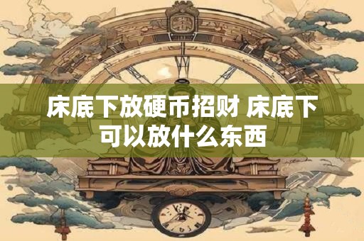 床底下放硬币招财 床底下可以放什么东西
