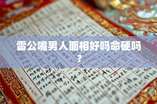 雷公嘴男人面相好吗命硬吗？