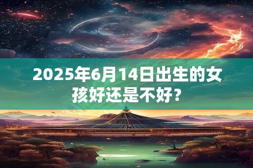 2026年6月14日出生的女孩好还是不好? 2026年6月14日出生的女孩好还是不好?
