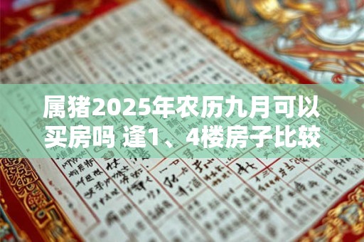 属猪2025年农历九月可以买房吗 逢1、4楼房子比较吉利