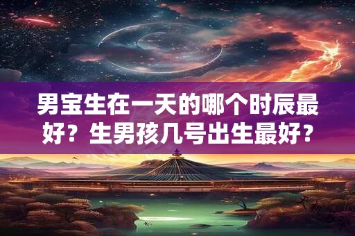 男宝生在一天的哪个时辰最好?生男孩几号出生最好? 男宝生在一天的哪个时辰最好?生男孩几号出生最好?