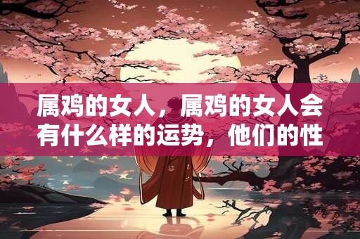 属鸡的女人，属鸡的女人会有什么样的运势，他们的性格会是什么样的？