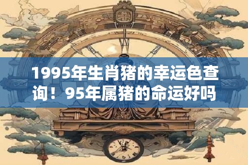 1995年生肖猪的幸运色查询！95年属猪的命运好吗