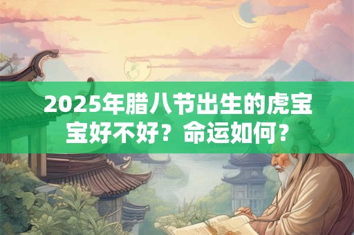2025年腊八节出生的虎宝宝好不好？命运如何？