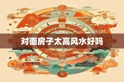 对面房子太高风水好吗