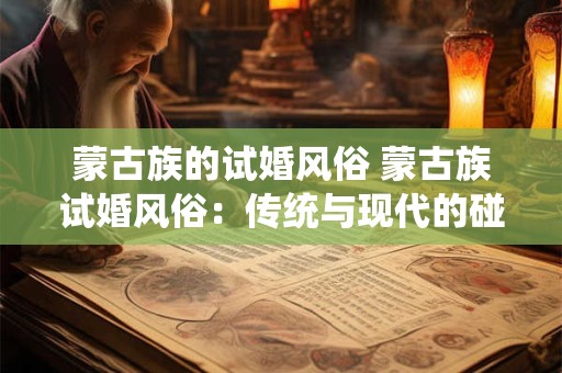 蒙古族的试婚风俗 蒙古族试婚风俗：传统与现代的碰撞