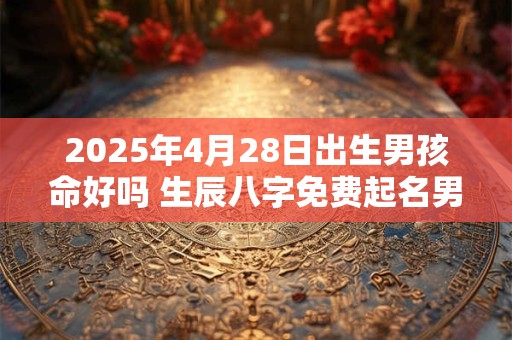 2025年4月28日出生男孩命好吗 生辰八字免费起名男孩