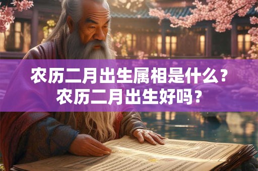 农历二月出生属相是什么？农历二月出生好吗？