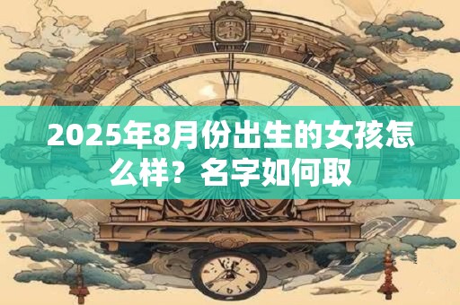 2025年8月份出生的女孩怎么样？名字如何取