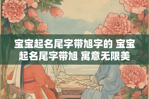宝宝起名尾字带旭字的 宝宝起名尾字带旭 寓意无限美好