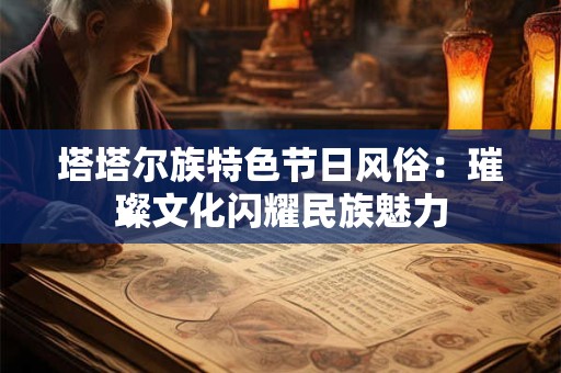 塔塔尔族特色节日风俗：璀璨文化闪耀民族魅力