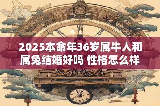 2025本命年36岁属牛人和属兔结婚好吗 性格怎么样