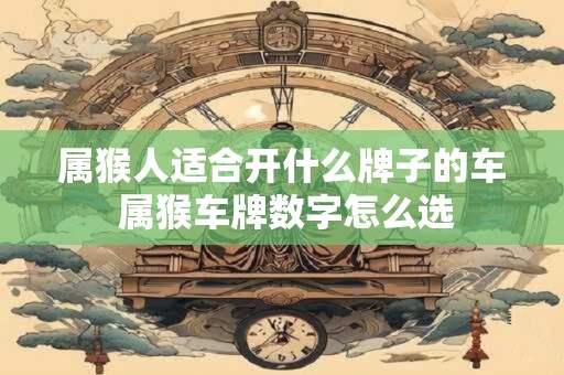 属猴人适合开什么牌子的车 属猴车牌数字怎么选