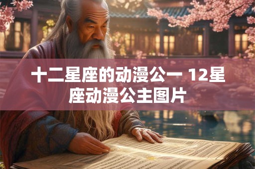 十二星座的动漫公一 12星座动漫公主图片