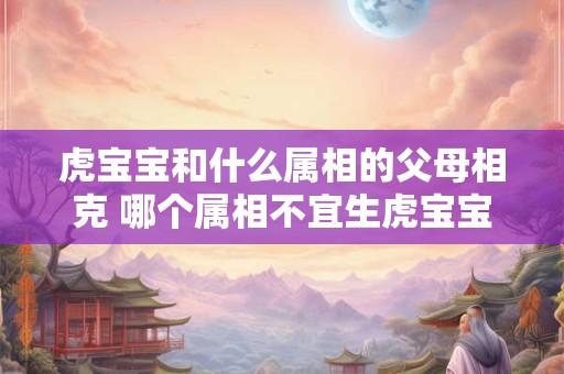 虎宝宝和什么属相的父母相克 哪个属相不宜生虎宝宝