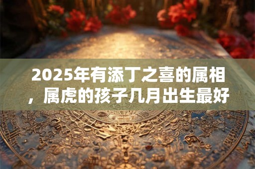2025年有添丁之喜的属相，属虎的孩子几月出生最好？