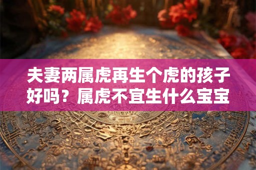 夫妻两属虎再生个虎的孩子好吗？属虎不宜生什么宝宝？