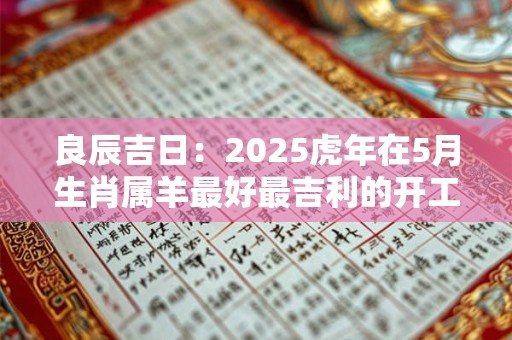 良辰吉日：2025虎年在5月生肖属羊最好最吉利的开工日子