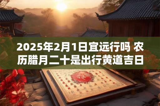 2025年2月1日宜远行吗 农历腊月二十是出行黄道吉日吗