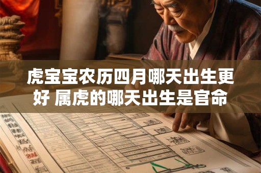虎宝宝农历四月哪天出生更好 属虎的哪天出生是官命