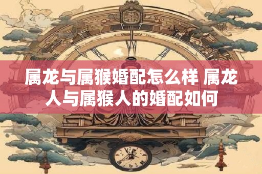 属龙与属猴婚配怎么样 属龙人与属猴人的婚配如何