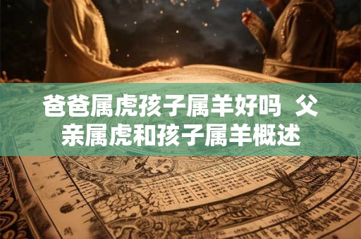 爸爸属虎孩子属羊好吗  父亲属虎和孩子属羊概述