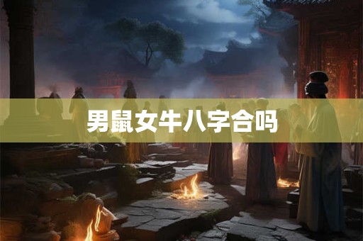 男鼠女牛八字合吗