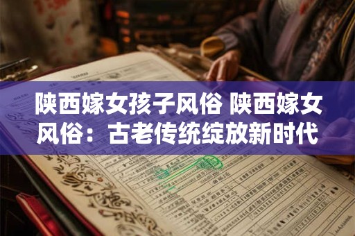 陕西嫁女孩子风俗 陕西嫁女风俗：古老传统绽放新时代风采