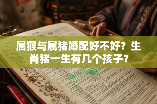属猴与属猪婚配好不好？生肖猪一生有几个孩子？
